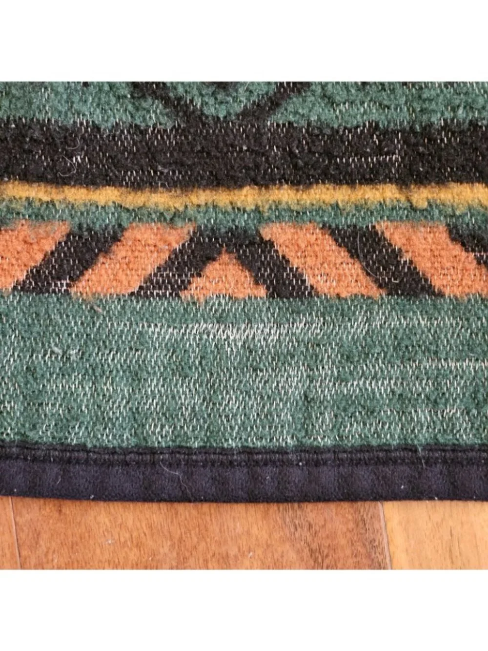 Vintage Biederlack Reversible Deer Buck Doe Southwestern Blanket 52” By 75”